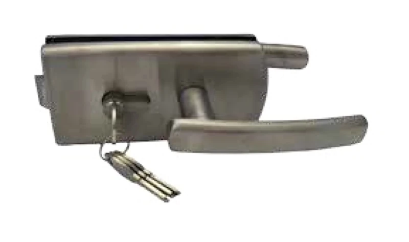 SEVAX SX3306CM Central Lock with Cylinder and Kickstand Without Offset Matt Chrome