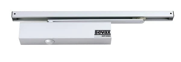 SEVAX ESV7165B Door Closer with Sliding Arm F2 to 4 White