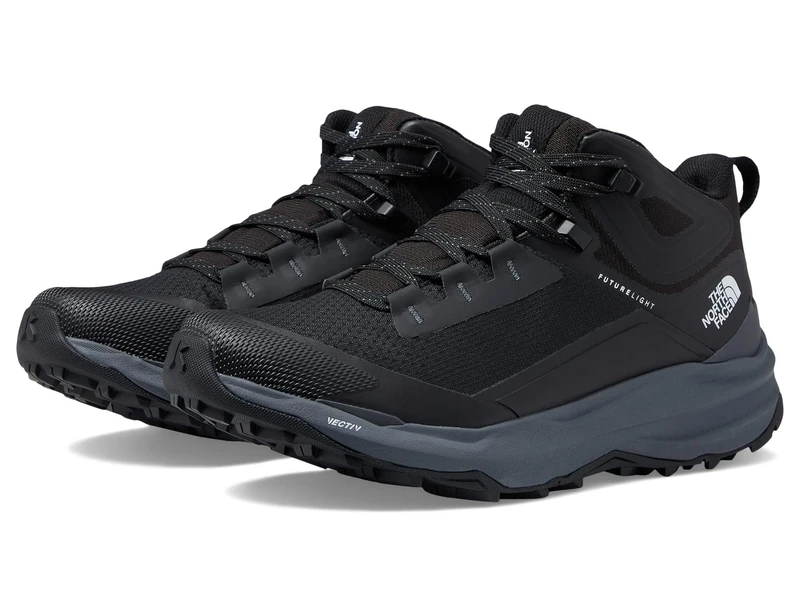 The North Face NF0A7W6BNY71 W VECTIV EXPLORIS 2 MID FUTURELIGHT TNF BLACK/VANADIS GREY Women TNF BLACK/VANADIS GREY UK 4.5