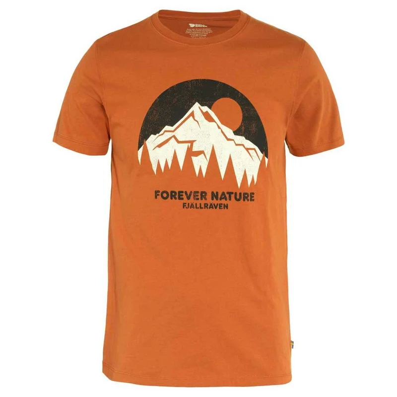 Fjallraven 87053-243 Nature T-Shirt M T-Shirt Men's Terracotta Brown Size S