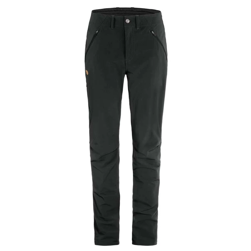 Fjallraven 87101-550 Abisko Trail Stretch Trousers W Pants Women's Black Size 38/R