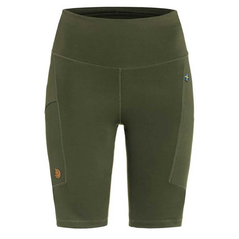 Fjallraven 87138-662 Abisko Short Tights W Shorts Women's Deep Forest Size XXL