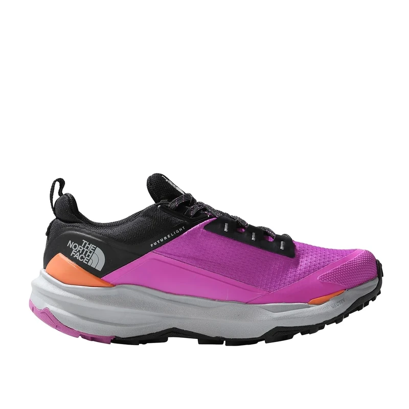 THE NORTH FACE Women's Vectiv Exploris 2 Futurelight Sneaker, Purple Cactus Flower TNF Black, 4.5 UK