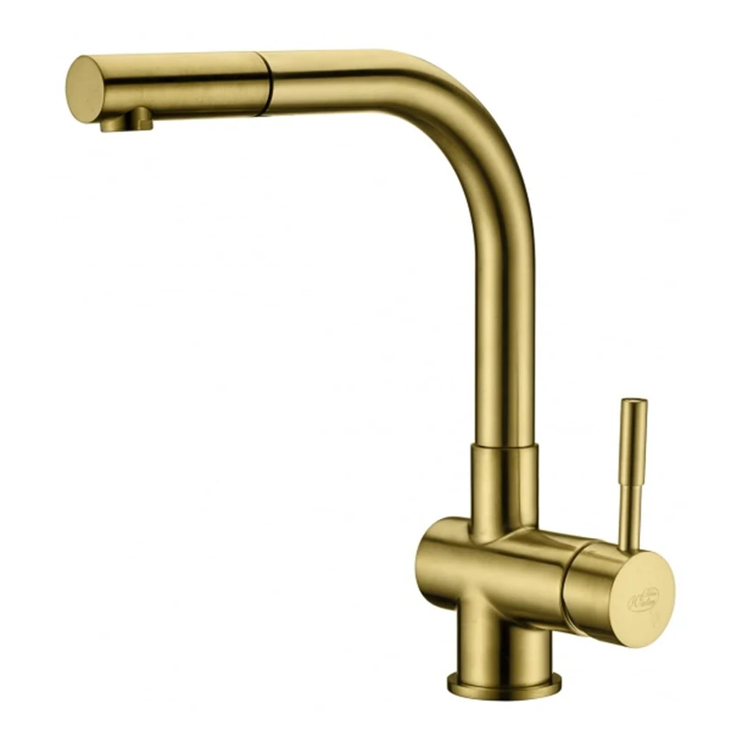 Blue Water Lira - mosiądz antyczny Kitchen Faucet, Antique Brass