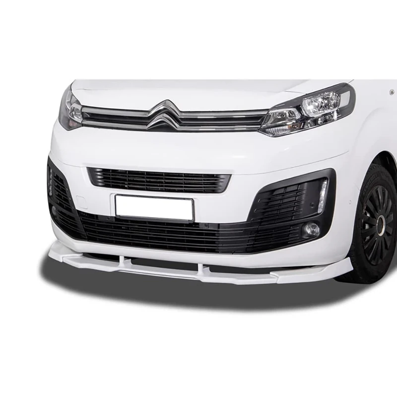 Front spoiler Vario-X compatible with Citroën Jumpy/Spacetourer & Peugeot Expert/Traveller & Toyota Proace/Proace Verso 2016- Opel Vivaro/Zafire Life 2019- & Fiat Scudo/Ulysse 2022- (PU)
