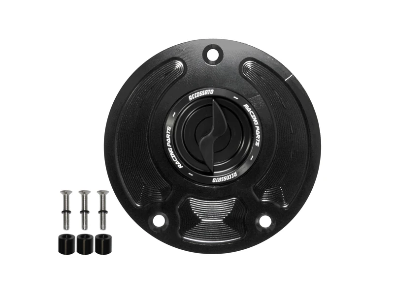 Accossato Petrol cap with black pawl for Kawasaki Ninja 636 Zx6R (636cc) 2009