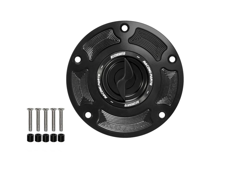 Accossato Fuel cap with black pawl for Ducati 848 Streetfighter (848cc) 2015