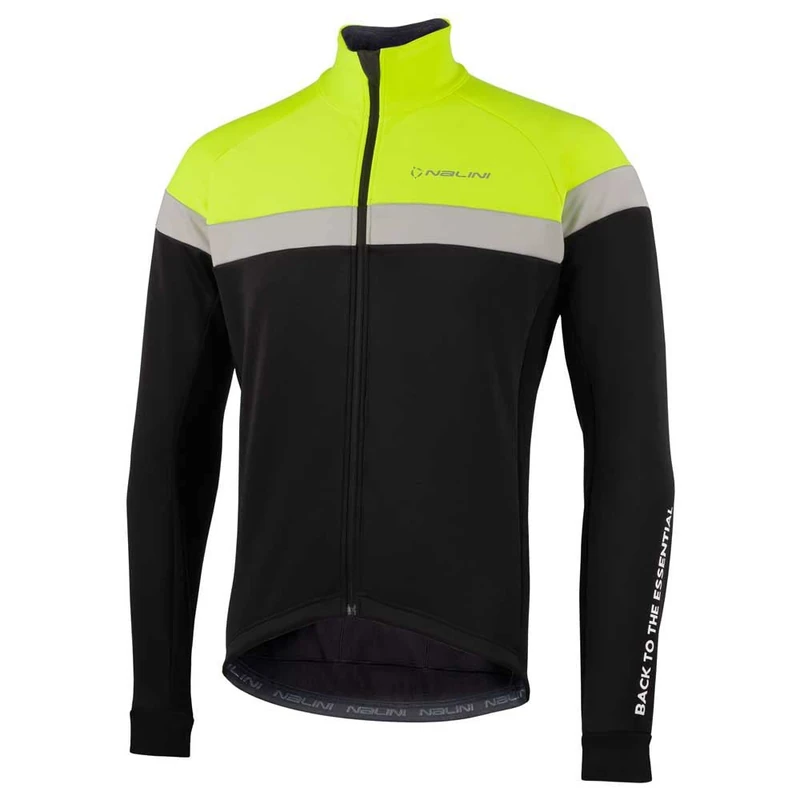 NALINI 03057501100C000.10 ROAD Jacket Men's BLACK YELLOW 3XL