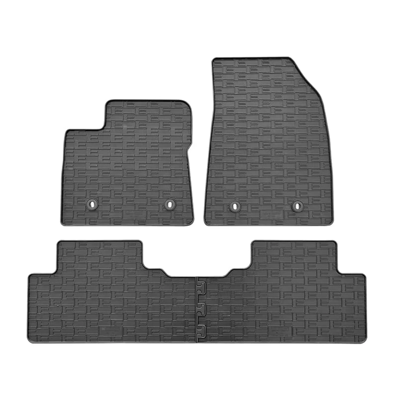CIKCar Rubber car mats set compatible with MG 5 (EV) SW 2020- (4-pieces + fixing system)