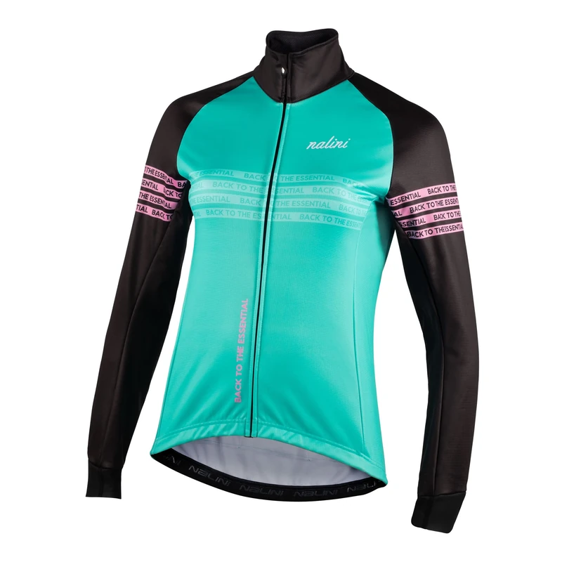 NALINI 03071301100C000.10 STRADA LADY Jacket Women's BLACK/TURQUOISE XL