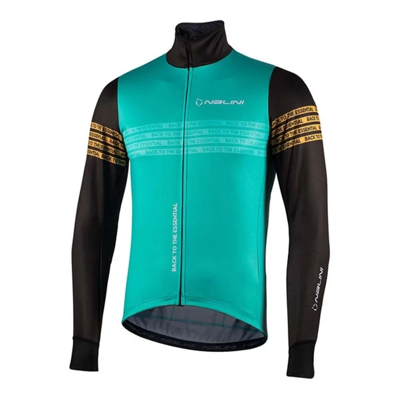 NALINI 03057201100C000.10 STRADA Jacket Men's TURQUOISE/BLACK XS
