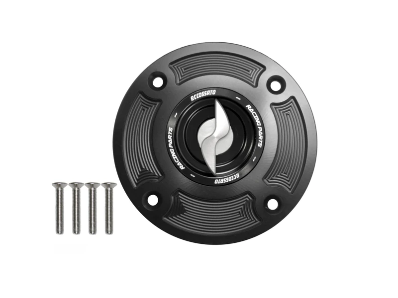 Accossato Fuel cap with silver plug for Suzuki Gsf 1200 Bandit (1200cc) 1998