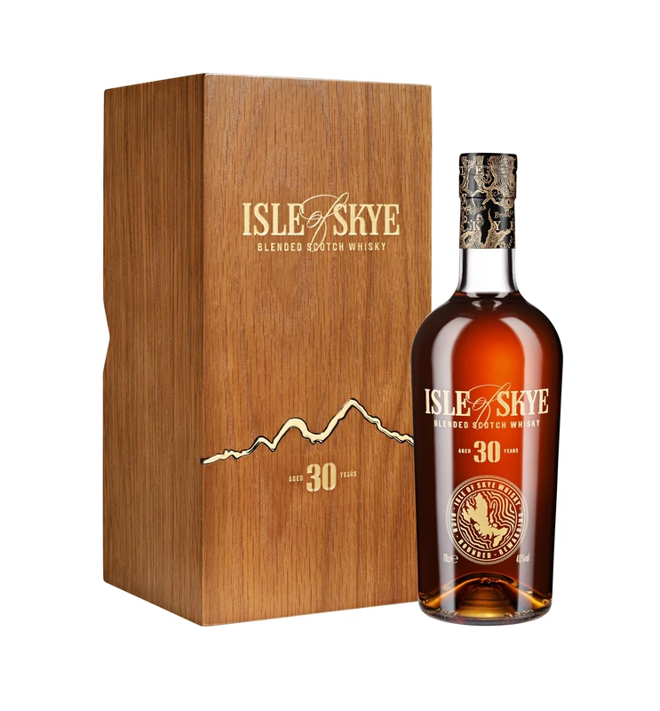 Isle of Skye 30 Year Old | Award-Winning Blended Scotch Whisky | 70cl 40% ABV | With Gift Box | Matured in Oak for 30 Years | Smooth with Soft Spice | Ideal for Gifting