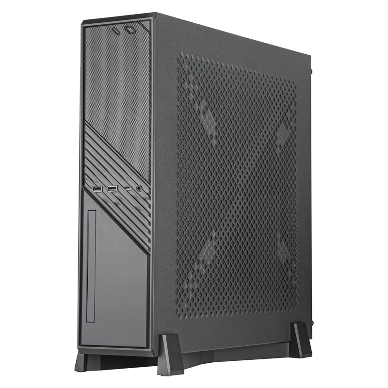 Silverstone SST-ML12B - Milo12 Slim and Compact Mini ITX Case - ML12