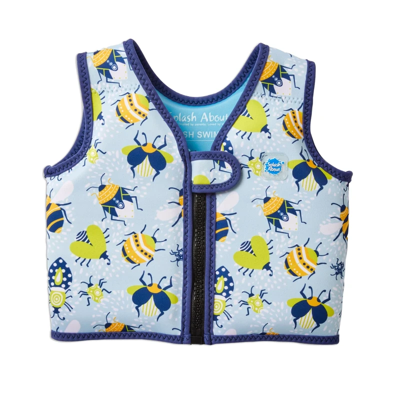 Splash About Boys' Learn to Swim Vest, Garden Bugs, 1-2 Years