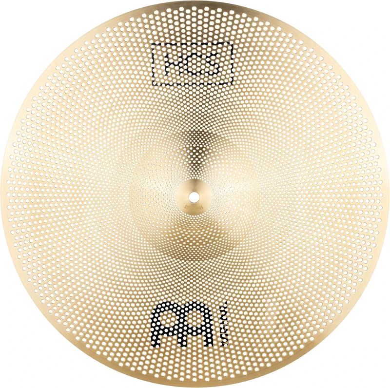 Meinl Cymbals HCS 18" Practice Crash Cymbal with Quiet Volume for Drum Set — Low Noise Durable Brass Alloy and Musical Tone, 2-Year Warranty (P-HCS18C)