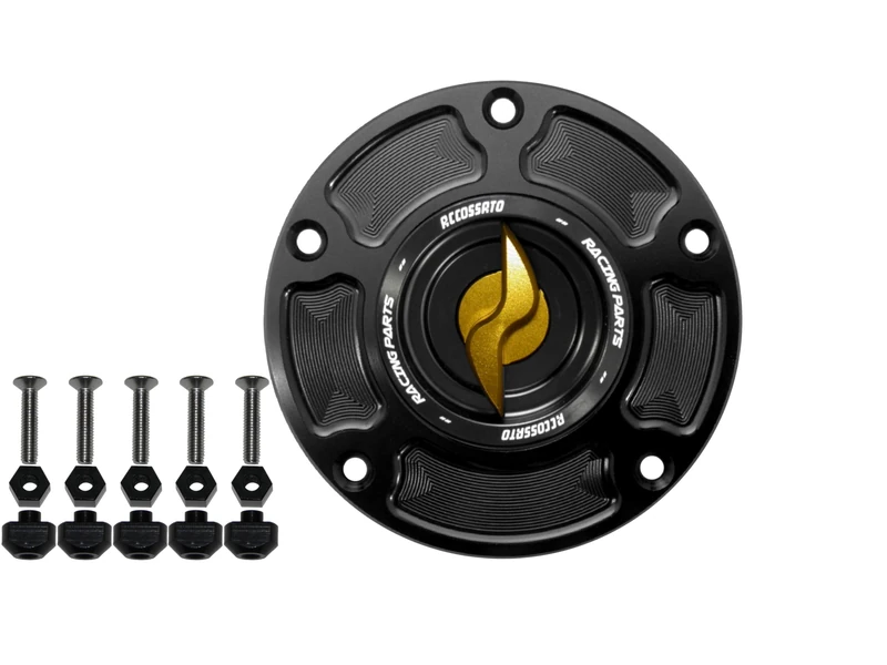 Accossato Gasoline cap with gold pawl for Aprilia Rsv4 RR (1100cc) 2019 - Image 1