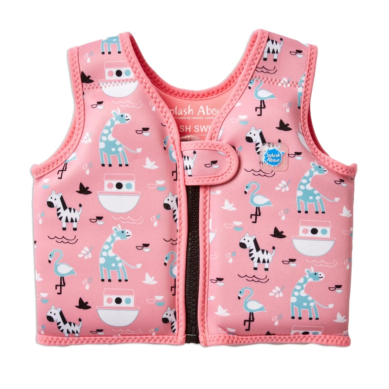 Splash About Go Splash Swim Vest, Pink Ark, 1-2 Years