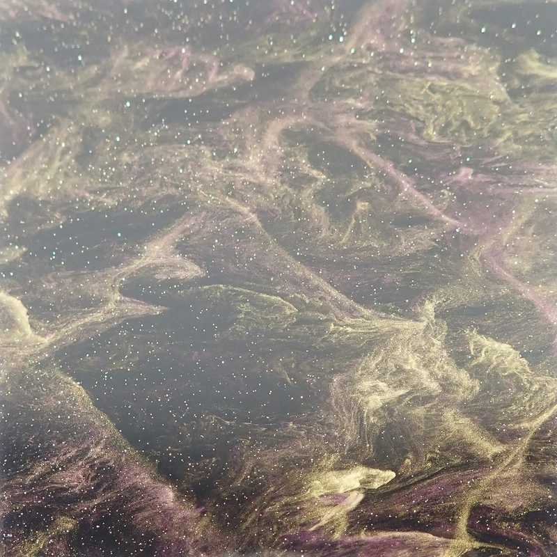Incudo Golden Purple Glittering Smoky Acrylic Sheet - 600x500x3mm