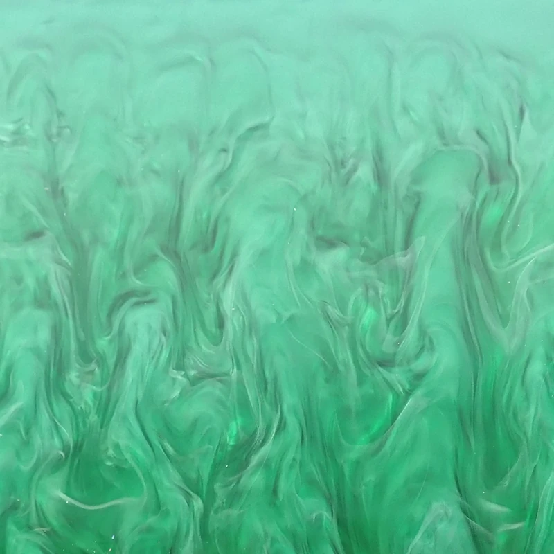 Green Pearl Cast Acrylic Sheet, 3mm thick (1000x600mm)