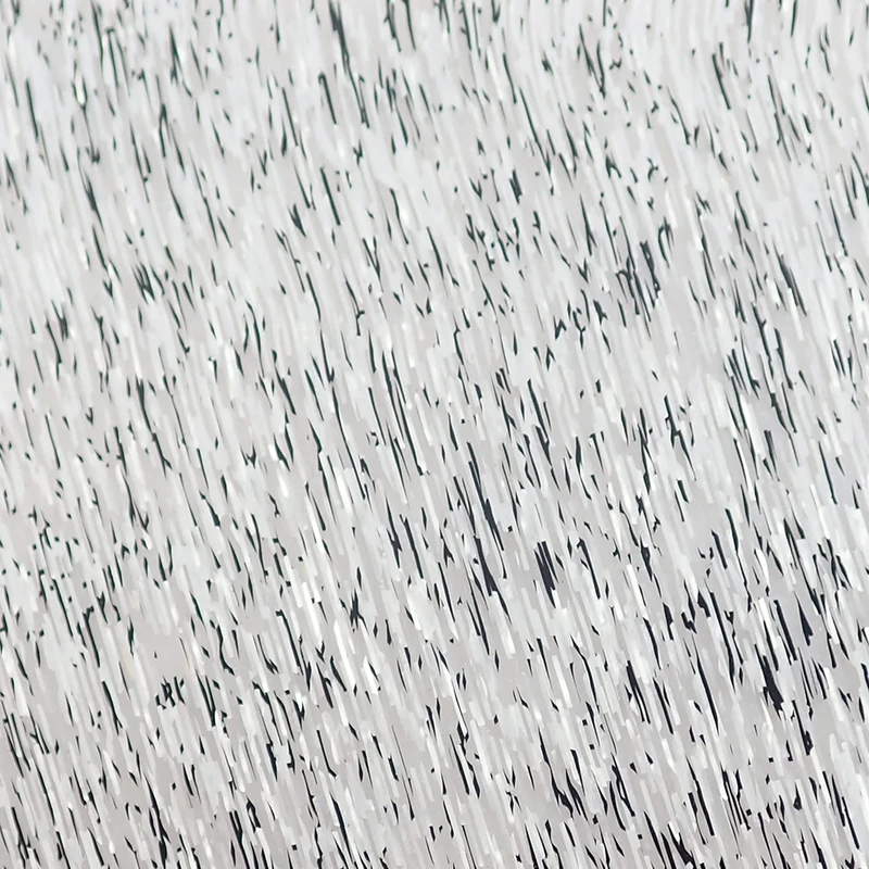 Black and White Confetti Celluloid Laminate Cast Acrylic Sheet, 3mm thick (600x500mm)