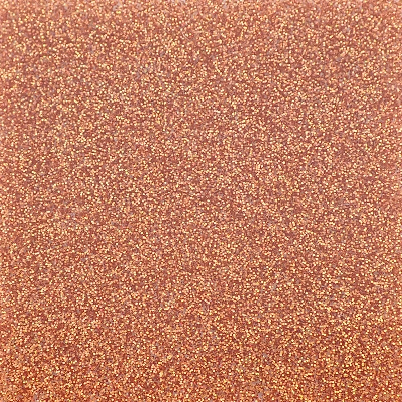 Copper Holographic Glitter Cast Acrylic Sheet, 3mm thick (1000x600mm)