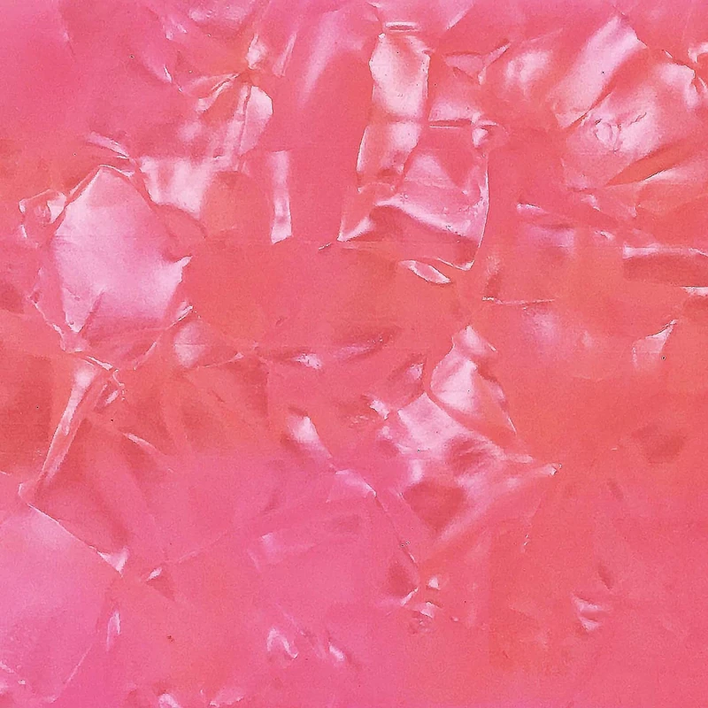 Incudo Pink Pearloid Celluloid Laminate Acrylic Sheet - 600x500x3mm