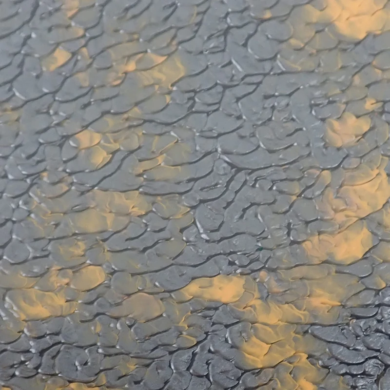 Black Copper Lava Pearl Cast Acrylic Sheet, 3mm thick (600x500mm)