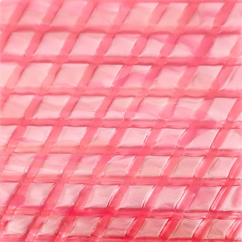 Incudo Red Snakeskin Acrylic Sheet - 600x500x3mm