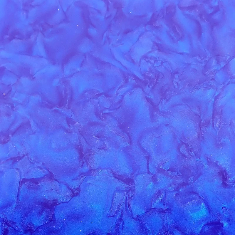 Blue Pearloid Cast Acrylic Sheet, 3mm thick (1000x600mm)