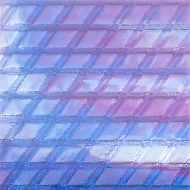 Blue Snakeskin Cast Acrylic Sheet, 3mm thick (600x500mm)