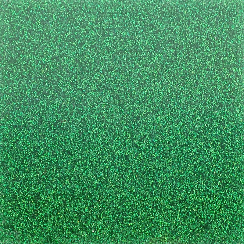 Grass Green Holographic Glitter Cast Acrylic Sheet, 3mm thick (600x500mm)