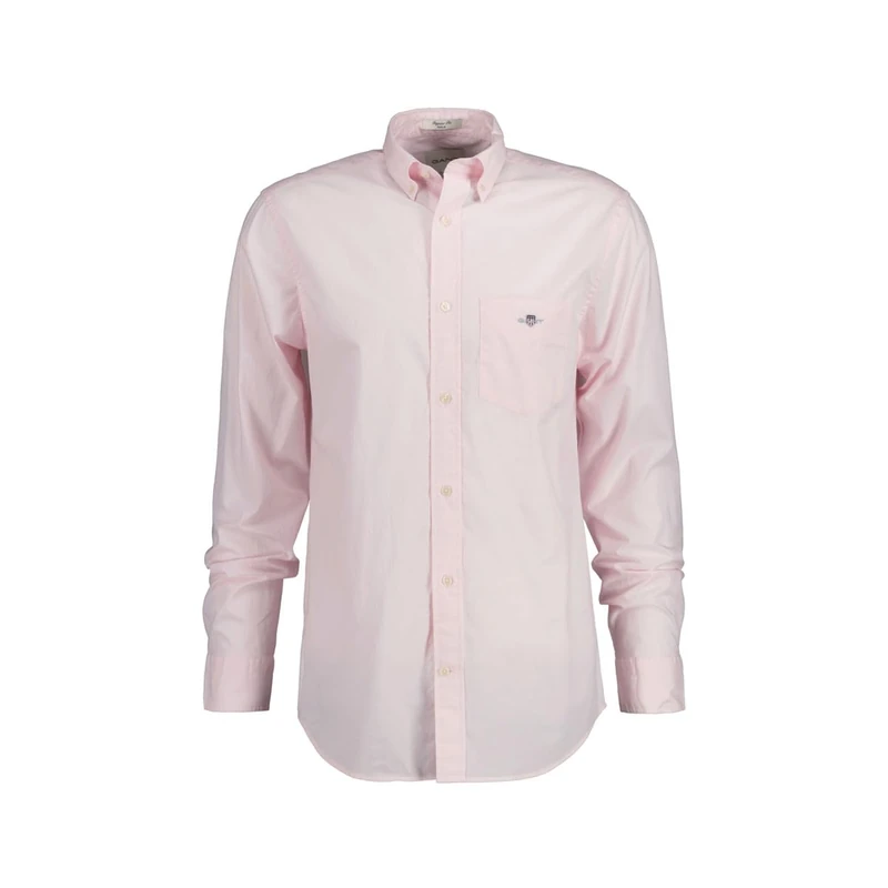 GANT Men's Reg Poplin Banker Bd Shirt (Pack of 1), Light Pink, 3XL