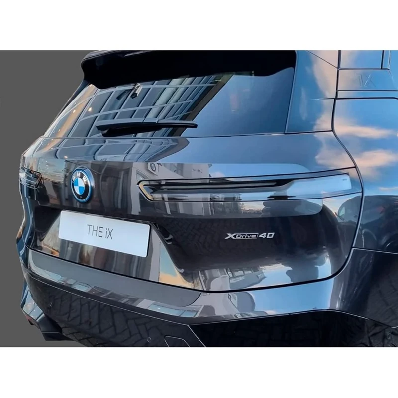 RGM ABS Rear Bumper Protector Compatible with BMW iX (I20) Including 'M' Sport & 'M' 2022 Onwards Black