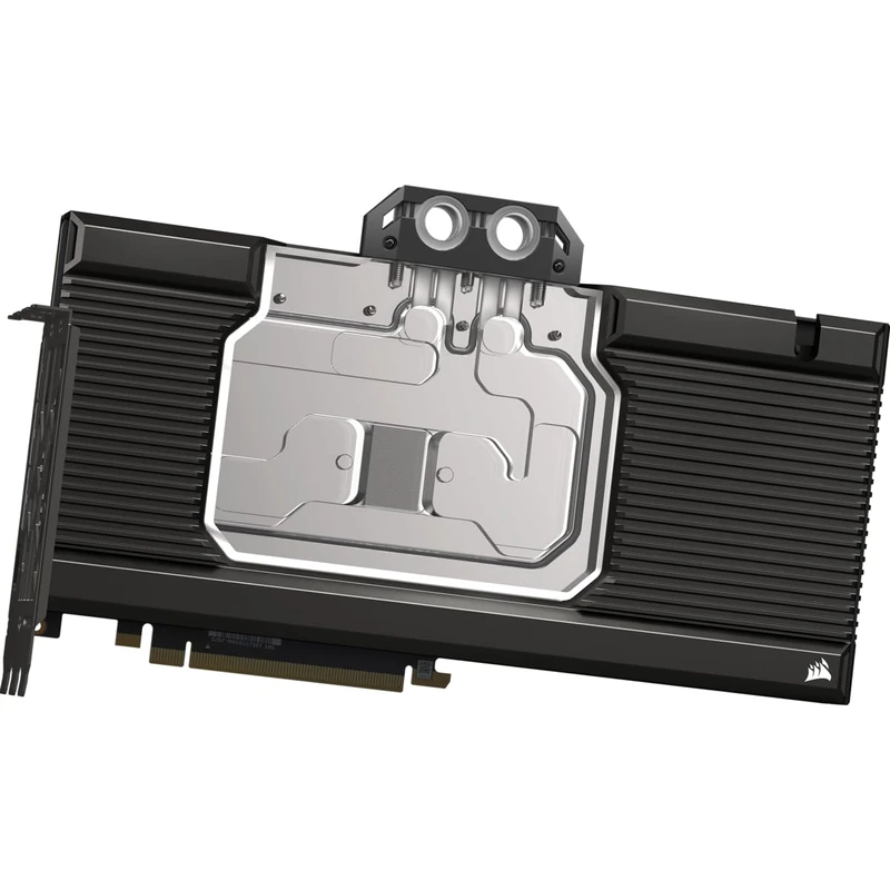 Corsair Hydro X Series XG7 RGB 4090 GAMING TRIO GPU Water Block - For MSI GeForce RTX™ 4090 GAMING TRIO Cards - Nickel-Plated Copper - Included Backplate & 5V ARGB Adapter Cable - Black
