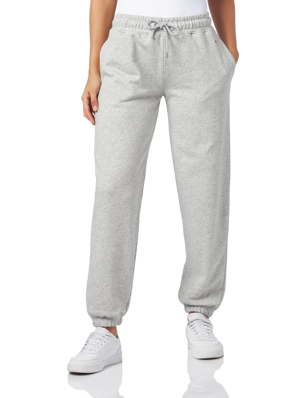 GANT Women's Reg Shield Sweatpants Casual Trousers, Light Grey Mix, S