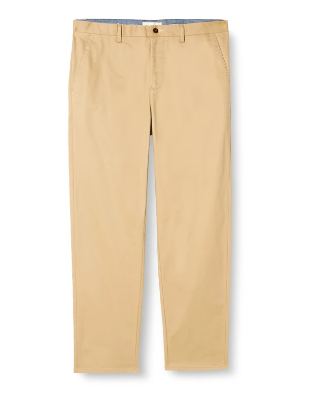 GANT Men's Regular Tp Chinos Dress Pants , Dark Khaki,42W / 32L