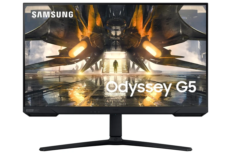 Samsung Odyssey G50A PC Screen -32'' 165Hz, 1ms, IPS panel, WQHD resolution 2560x1440, 2500:1, 300cd/m2, Compatible G-SYNC, AMD FreeSync Premium, Adjustable Stand, HDMI, DisplayPort