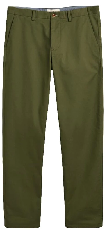 GANT Men's Regular Tp Chinos Dress Pants , Juniper Green,31W / 32L