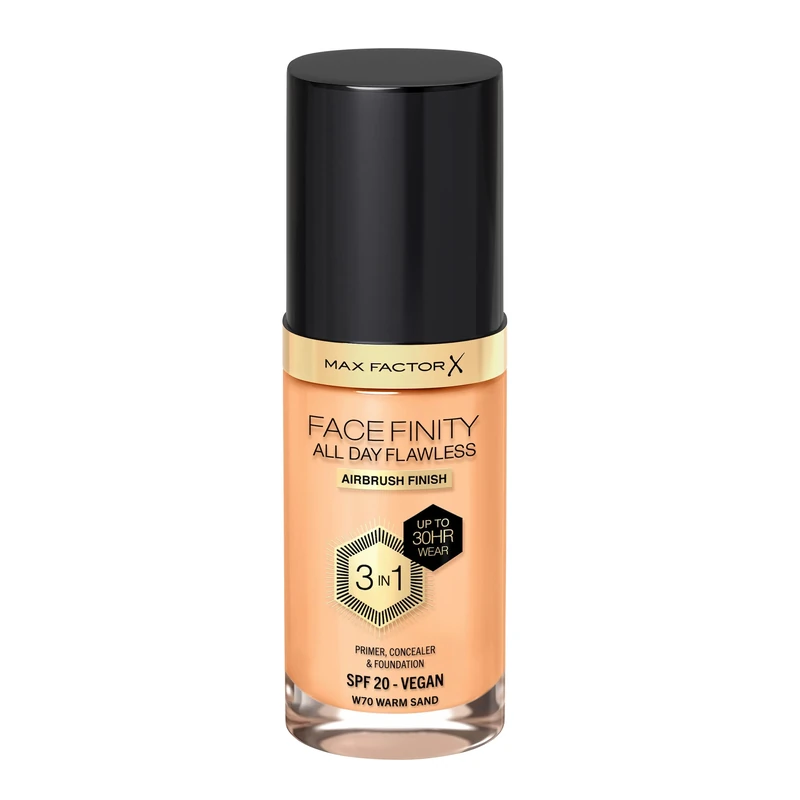 Max Factor Facefinity 3-in-1 Foundation SPF20 Warm Sand - 30ml