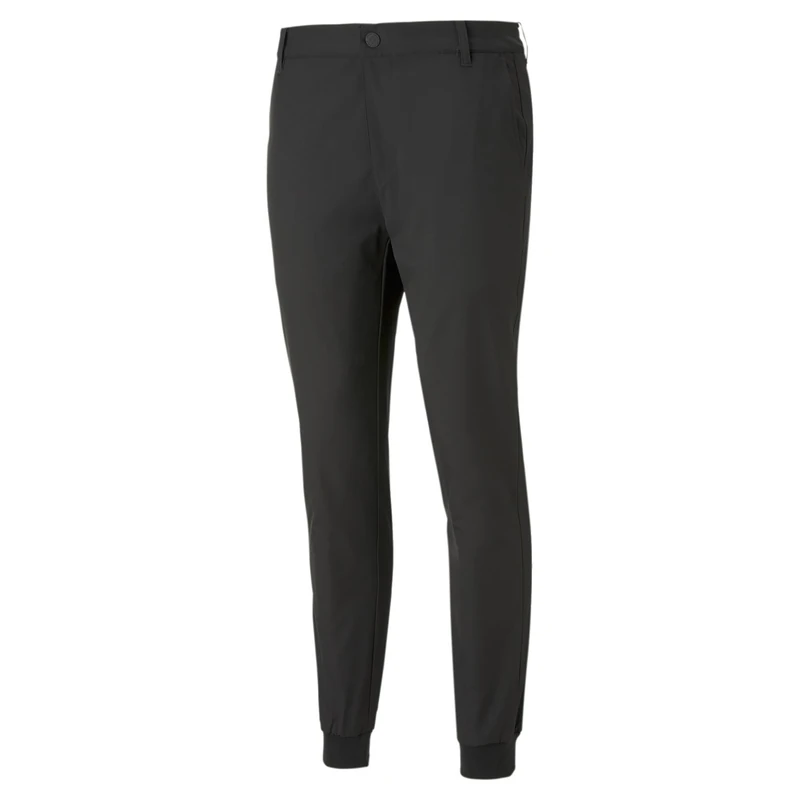 PUMA Men's Dealer Golf Joggers - Black 32/32, Recycled