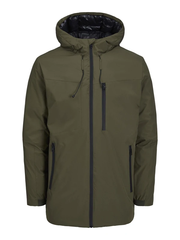JACK & JONES Men's Jcopayne Parka Jacket, olive night, M