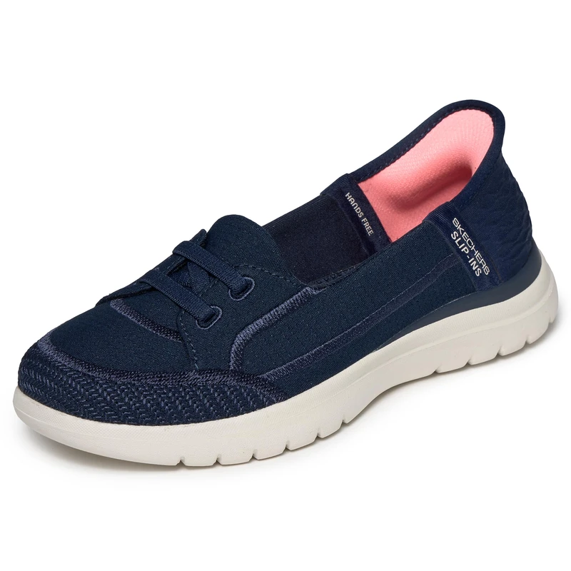 Skechers Women's On-The-Go Flex Rtop Notch, Navy, 3 UK
