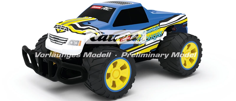 Carrera RC I Mountain Cougar I 24GHz Offroad I Vehicle I Adventure with up to 15 opponents I Includes Pneumatic Tyres I Perfect for Young Racers and Adventurers I Top Speed up to 12 km/h - Image 1