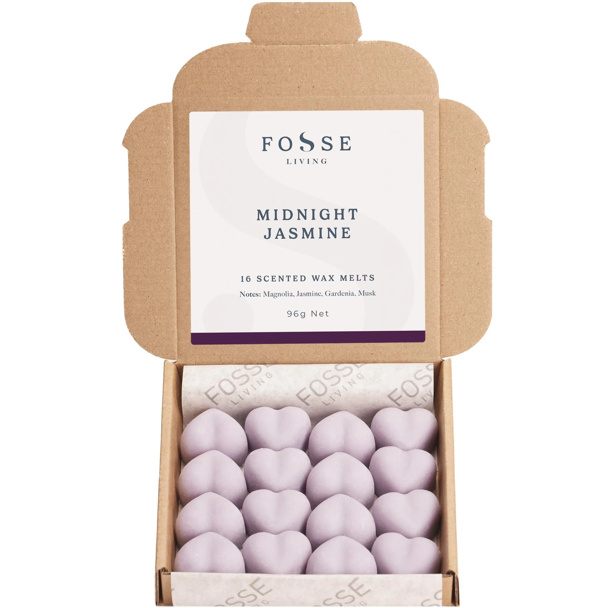 Midnight Jasmine Strong Scented Wax Melts 16 Pack - The Gift for Every Occasion – Made in The UK