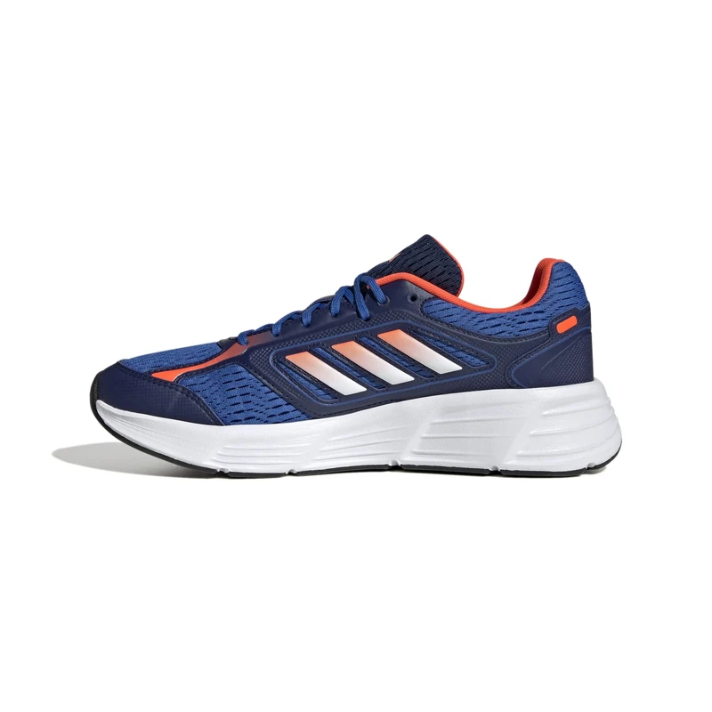 adidas Men's Galaxy Star Shoes, Dark Blue/Solar red/Blue, 7 UK