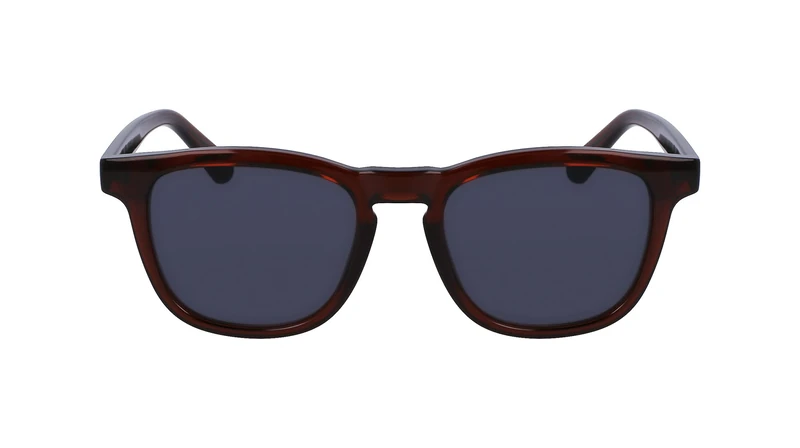 Calvin Klein Men's Sunglasses CK23505S - Brown with Solid Green Lens