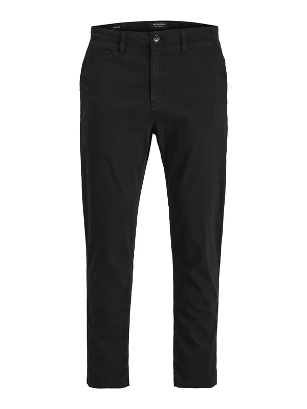 JACK & JONES Mens Jpstace Jjharlow Noos Chino Trousers, Black, 29W / 32L UK
