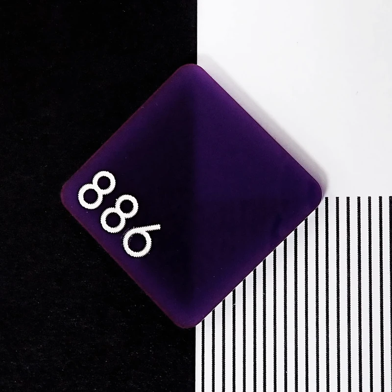 Perspex 886 Violet Cast Acrylic Sheet - 1000x600x3mm