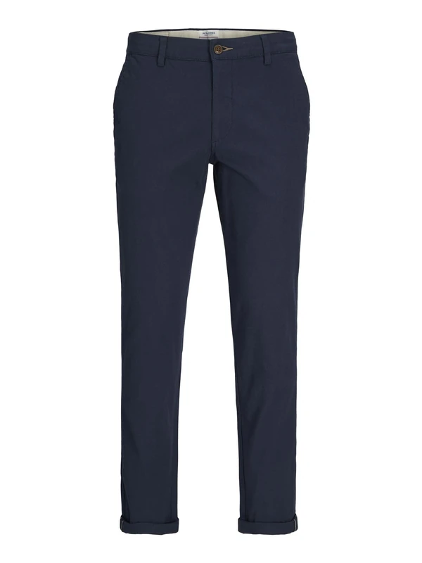 Jack & Jones Male Chino Trousers Slim Fit Chino Trousers, Blazer Navy, 31 W/30 L